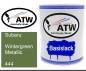 Preview: Subaru, Wintergreen Metallic, 444: 1L Lackdose, von ATW Autoteile West.